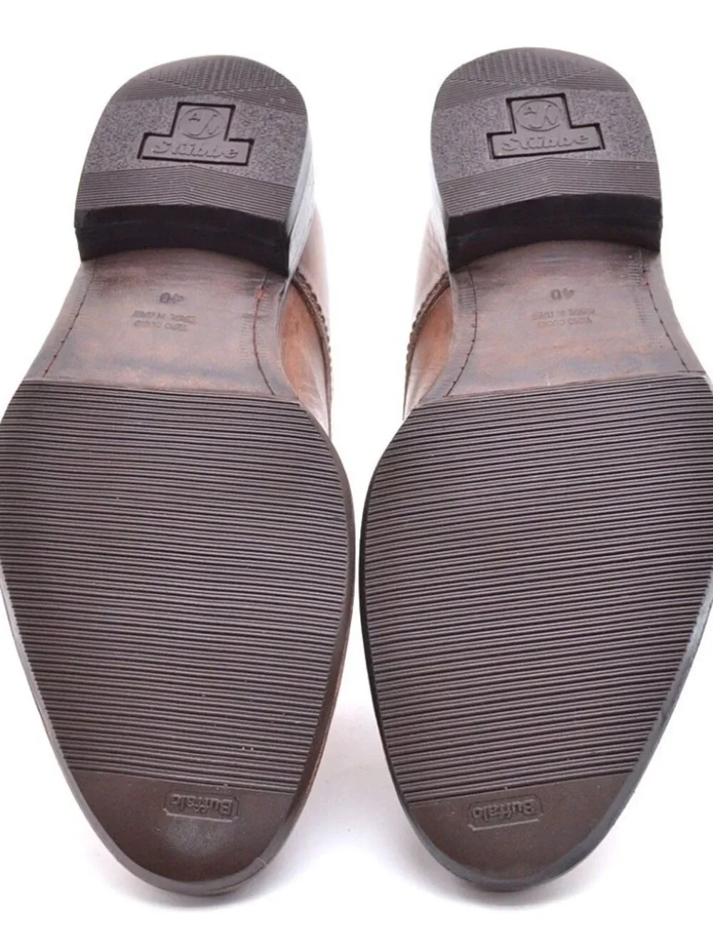 Men Calzoleria Toscana Hand Made Brogue Oxfords 40